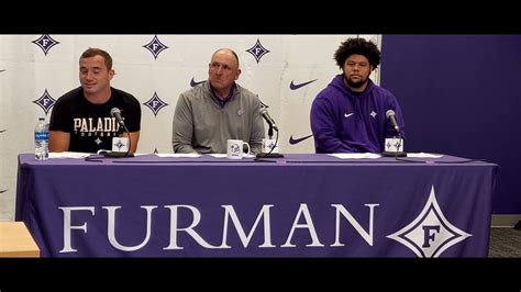 furman conference|furman football press conference.